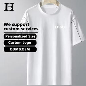 Nuova <span class=keywords><strong>T</strong></span>-Shirt Sportiva da Uomo a Maniche Corte, Personalizzazione di Fabbrica, per Palestra e Corsa, in Poliestere, Moda Bianca - Product Image 1