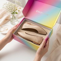 Boîte cadeau en carton ondulé personnalisée avec logo du fabricant, pour vêtements, chaussures, emballage et expédition, avec doublure personnalisable