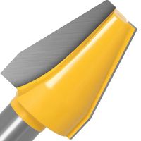 Fraise à queue en carbure de tungstène 60HRC, 2 dents, hélice 35°, OEM pour centre d'usinage CNC