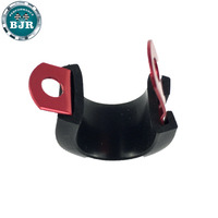 Collier de serrage en aluminium BJR Performance AN4 AN6 AN8 AN10 AN12 AN16 avec coussinet en caoutchouc pour tuyau de carburant