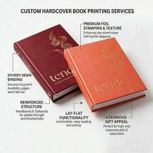 Quaderno con Copertina Rigida Personalizzata e Stampa in Lamina d'Oro su Richiesta per <span class=keywords><strong>Autori</strong></span> - Product Image 6