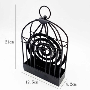 Nordic Style Eisen Kunst Vogel Form Moskito Spule Halter Weihrauch Regal Home Moskito Repeller Halter Ornament - Product Image 6