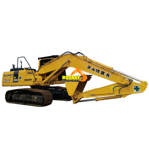 Excavatrice Komatsu PC220-8 d'occasion, marque japonaise réputée, moteur Cummins, bon état, ensemble complet incluant moteur, boîte de vitesses, pompe, roulement, PLC - Product Image 1