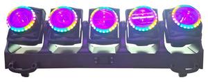 ไฟบาร์เคลื่อนที่ TB5 5 ชิ้น 120W RGBL LED 840W ไฟวอชสำหรับเวทีสำหรับการแสดง ไนท์คลับ ไฟเวทีแสงสีขาวอบอุ่น - Product Image 4