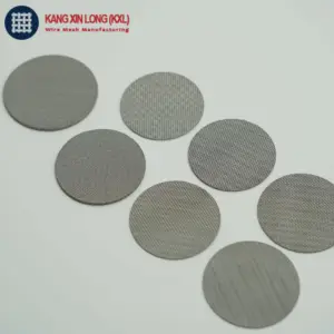 304/316 Stainless Steel Dutch Woven Sintered Mesh 3 Layers For Petroleum Industry