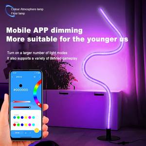 2024 New DIY WiFi-Enabled DIY RGBW Graffiti Corner Lamp Customizable Wall Light <b>Gaming</b> Floor Lamp Pickup Rhythm Lamp - Product Image 4