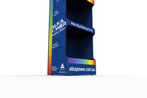 Bevis kim loại đồ uống hiển thị đứng có thể tháo rời <span class=keywords><strong>4</strong></span> tầng uống chai hiển thị giá dễ dàng lắp ráp tầng đứng kệ - Product Image 6