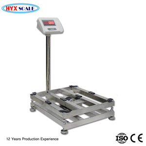TCS China plataforma de pesaje electrónica báscula de piso báscula de banco manual barato 500kg - Product Image 4