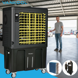 Primeros Enfriadores de Aire Industriales Patentados del Mundo VEAC Sistema de Aire Acondicionado de Enfriamiento por Evaporación de Tipo Industrial Ventiladores Enfriadores - Product Image 1