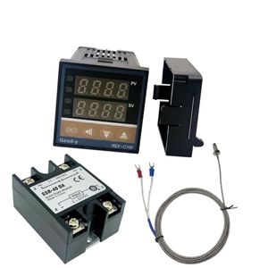 Thermostat numérique OKYN231107-46 avec sortie SSR et sonde thermocouple pour usage industriel - Product Image 4