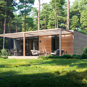 Maisons miniatures de luxe préfabriquées modulaires en provenance de Chine avec cuisine et salle de bain, maisons miniatures extensibles à <span class=keywords><strong>vendre</strong></span> - Product Image 2