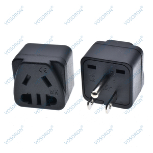 Adaptador de <span class=keywords><strong>Enchufe</strong></span> <span class=keywords><strong>Tipo</strong></span> B de Australia (AUS) y Europa a Estados Unidos (EE. UU.), Canadá, Japón, <span class=keywords><strong>Tailandia</strong></span> y Filipinas, Convertidor de Corriente - Product Image 3