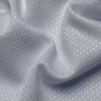 STOCK Populaire Tissu Jacquard Tricoté Brillant à Petits Points, Polyester Extensible Doux pour Maillots de Football Haut de Gamme et Vêtements de Sport Quotidiens