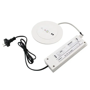 Señales de salida de emergencia con clasificación IP20 220V AS2293 Carcasa de acero comercial compatible Australia - Product Image 3