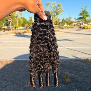 Extensiones de Cabello Humano Virgen Vietnamita 4A BME al por Mayor, Cabello con Cutícula Alineada, Extensiones <span class=keywords><strong>Afro</strong></span> Rizadas 4A - Product Image 2