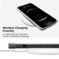 Étui transparent ultra fin en TPU antichoc pour 13 Pro Max, design sportif, protection intégrale transparente, coque arrière en cristal