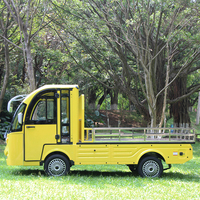 Voiture électrique miniature légère à 2 places, moteur AC 48V 5Kw, autonomie de 70 km, véhicule utilitaire de livraison, à vendre