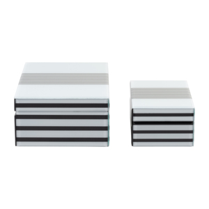 Set di scatole decorative con coperchio per gioielli e oggetti di valore, decorazioni moderne per la casa, organizzazione funzionale - Product Image 5