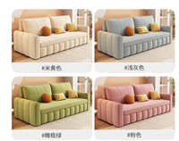 Vente en gros Salon Design économique Canapé-lit escamotable moderne en forme de L Canapé-lit européen pliable avec rangement