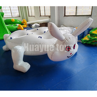 Vente directe d'usine Team Building Tortue et lapin Race Run Game Race Jouets gonflables Accessoires de jeux amusants gonflables