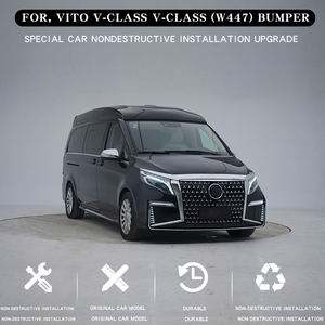 ชุดอุปกรณ์รถยนต์สำหรับ Mercedes Benz vclass ชุดอุปกรณ์ตกแต่งรถยนต์วัสดุ PP สำหรับรถยนต์ V250 W447 - Product Image 2