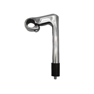 Tête d'oie rétro 22.2/25.4mm 150/180mm tige de cyclisme en aluminium aile inférieure tige de <span class=keywords><strong>guidon</strong></span> polie - Product Image 1