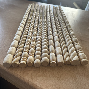 Moldura Decorativa de Madera de Teca Semicircular <span class=keywords><strong>Recon</strong></span> Fabricada a Medida - Product Image 4