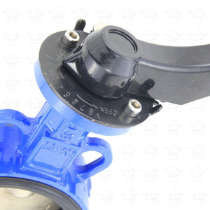 วาล์วผีเสื้อ D371X DN40 แบบควบคุมด้วยมือ สำหรับน้ำอุณหภูมิปกติ - Product Image 2