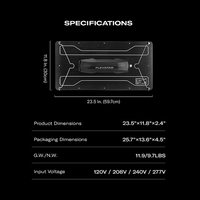 Flexstar Samsung Chips 120W 240W 480W Meilleures plantes d'intérieur élèvent des lumières pour un usage domestique