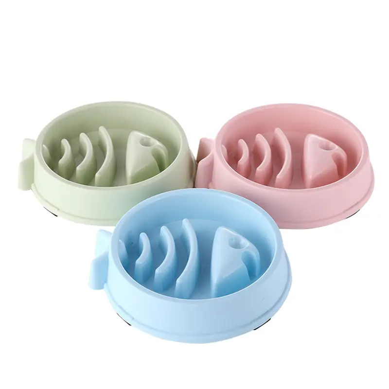 High Quality Plastic Luxury Solid Feeding Bowls Hot Sell Pet Cat Bowl Dog Pet Cat Bowl Food Pet Dog