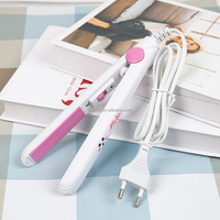 Mini Lisseur de Voyage Portable Intelligent en Céramique Tourmaline pour Cheveux Courts