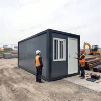 Maison Modulaire Préfabriquée de Luxe 20FT, Habitation Mobile et Portable, Conteneur Pliable, Casa Modulares