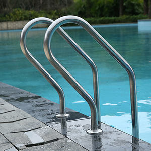 Tubo de acero inoxidable de 42mm 304 316 Escalera mecánica integrada para piscinas con escalera 2 pisos <span class=keywords><strong>3</strong></span> pisos 4 pisos Opciones para piscinas - Product Image 3