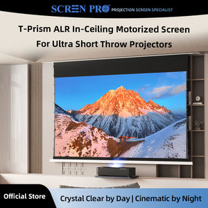 SCREEN PRO Pantalla de proyector Alr oculta de alta calidad para tiro largo 100-150 pulgadas 16:9 Ganancia 1,1 ALR 8K Pantalla de proyección DE PVC para el hogar - Product Image 2