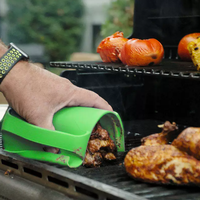 Yun Nieuw Product Keuken Handschoen Multifunctionele Anti-Slip Siliconen Warmte Isolatie Fruit & Groente Clip Vervanging Keuken Tool