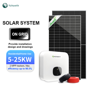 Système solaire hors réseau 5Kv complet 10Kw avec ensemble de stockage pour la <span class=keywords><strong>maison</strong></span>, système d'énergie solaire hybride pour camping-car, panneau solaire, système d'énergie hors réseau - Product Image 1