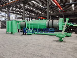 Machine de Carbonisation Multifonctionnelle Populaire pour Sciure de Bois, Coques de Noix de Coco, Coques d'Arachides, Tiges de Maïs – Capacité 10m, Acier au Carbone - Product Image 2