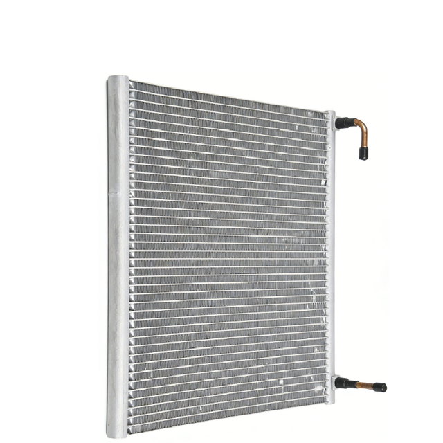 Aidea Aluminium Plate Fin Heat Exchanger Air-Cooled Dry Cooler Power Stations 250L/min Flow 3.8MPa Pressure Anti-Dust DC12/24V