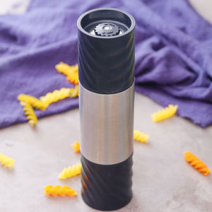 Molinillo de sal y pimienta de acero inoxidable 2 en 1 moderno de primera calidad, botella Manual ajustable, juego mecánico de fabricantes - Product Image 4