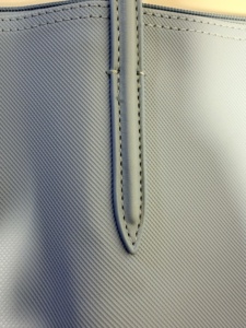 <span class=keywords><strong>Sac</strong></span> fourre-tout en <span class=keywords><strong>cuir</strong></span> grainé grande capacité pour femme - Léger pour le travail quotidien - Product Image 6