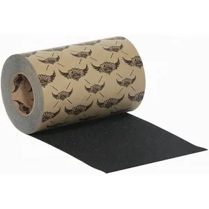 Customized OS780 9INCH 10INCH 11INCH Wide 20Y Length Griptape Sandpaper Grip Roll Sandpaper Roll