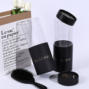 Cylindre cosmétique personnalisé pousser vers le haut grande boîte de tube en papier emballage de produit avec tube de papier Windows - Product Image 4