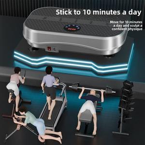 <span class=keywords><strong>Plateforme</strong></span> de fitness silencieuse à vibrations haute fréquence RS pour la combustion des graisses avec télécommande – Équipement de gym à domicile - Product Image 2