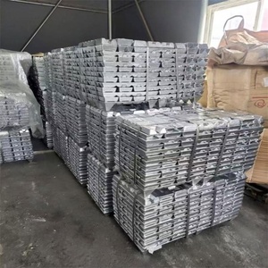 Lingotes de Plomo de Metal Puro 99.994% a Precio Económico, Lingotes de Zinc Puro, Lingotes de Estaño, Lingotes de Aluminio Secundario No Aleado (Mín. 99.9) - Product Image 1