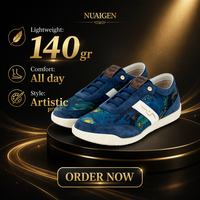 Baskets décontractées bleues à bout rond et lacets, style streetwear