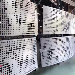 פאנל קיר מסך אלומיניום מודרני חיצוני דקורטיבי של אלומטיימס, פאנל חזית חרוט מחורר, עיצוב מתכת עמיד - Product Image 6