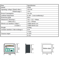Controlador de Tensión Automático 2 en 1 N200 con Tensión Cónica Analógica para Máquina Cortadora Rebobinadora