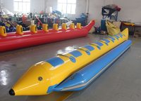 Bâche en PVC, bateau banane gonflable pour 8 personnes, conception classique, 0.9mm, offre spéciale