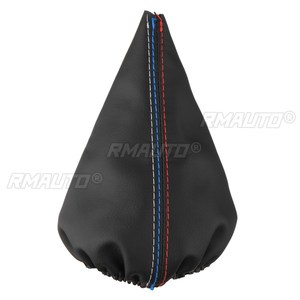 <b>Gear</b> Shift <b>Knob</b> Boot <b>Gear</b> Lever Gaiter Cover PU Leather for BMW E30 E34 Z3 E46 E36 - Product Image 5