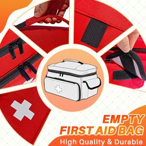 Trousse de premiers secours personnalisée pour voiture, format compact et pratique pour les voyages, s'adapte à la rangement des médicaments - Product Image 3